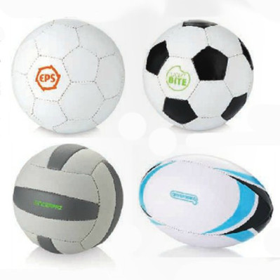 Fodbolde, volleybolde & rugbybolde med logo tryk