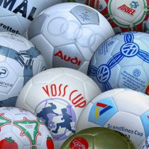 Fodbolde og håndbolde med logo tryk