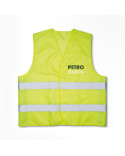 Reflex veste med logo tryk