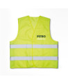 Reflex veste med logo tryk