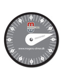 P-skiver med logo tryk
