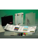 Displays i plast og karton med logo tryk