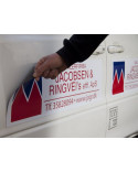 Magnetskilte til biler med logo tryk