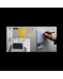 Magnet memoblokke med logo tryk