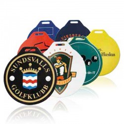 Golfbagmærker med logo tryk
