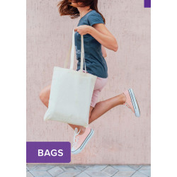 Poser og tasker med reklame tryk