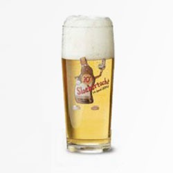Reklame øl glas med logo tryk