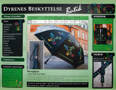 Dyrenes Beskyttelse internet butik