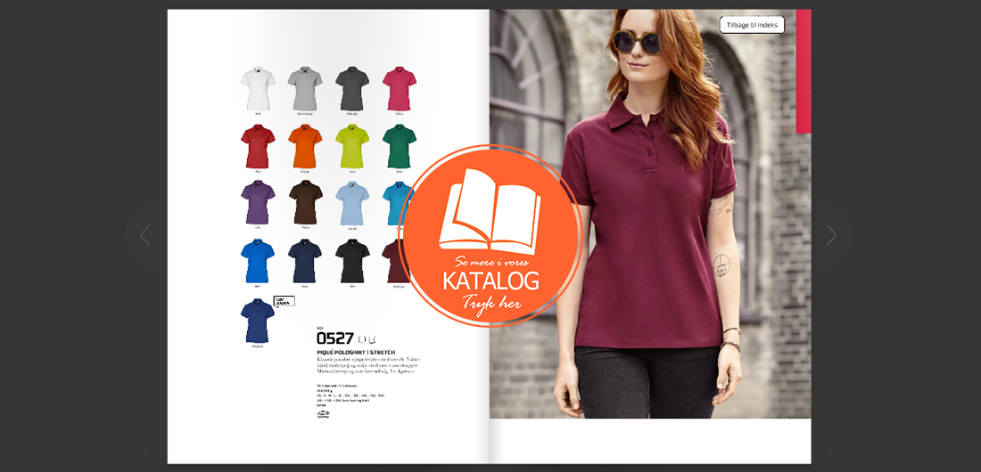 Pique Polosweatshirt katalog