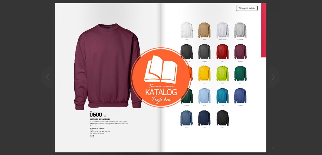 Sweatshirt katalog